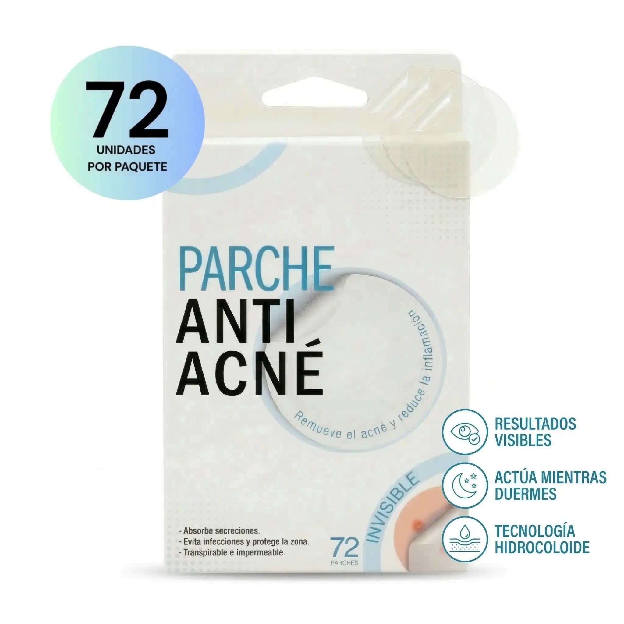 Foto de caja de parche anti-acné skin clear